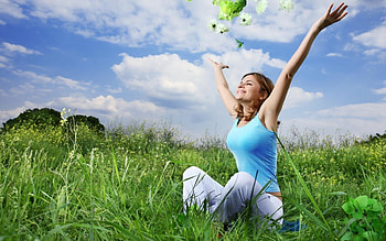 Landscape, People, Girls HD wallpaper