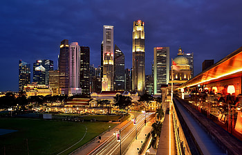 city night HD wallpaper