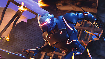 Fortnite, Omega skin, season 3, video game HD wallpaper