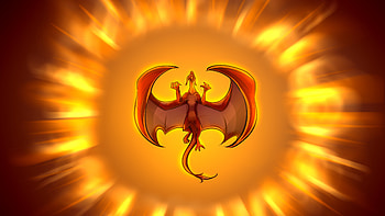 Red Dragon Heat Wave , dragon, artist, artwork, digital-art, deviantart HD wallpaper