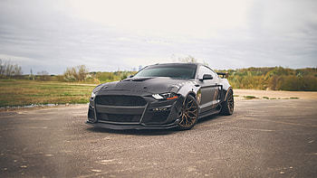 Ford Mustang Wide Body, ford-mustang, 2023-cars, cars, behance HD wallpaper