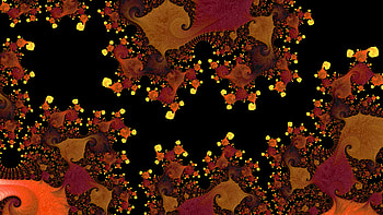 Trippy Psychedelic Fractal, trippy, psychedelic, trance, red, black, Abstract, fractal, abstract black, red and black HD wallpaper
