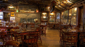 nautical motif restaurant, restaurant, , lights, table chairs HD wallpaper