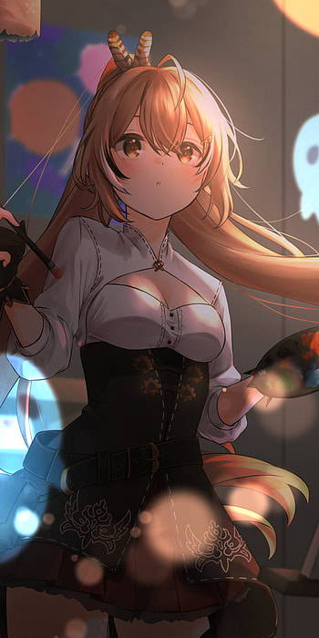 Nanashi Mumei — Hololive Anime VTuber , hololive, Anime, Virtual Youtuber HD phone wallpaper