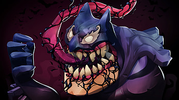 Venom Batman, venom, batman, superheroes, artwork, artstation HD wallpaper