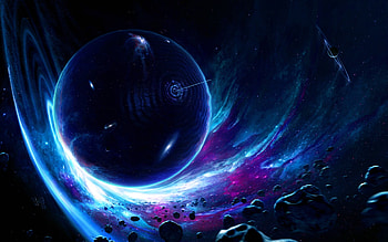 Wormhole, digital-universe HD wallpaper