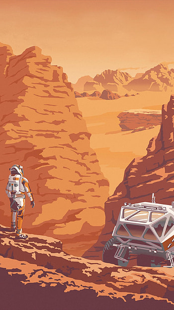 The Martian (2022) movie HD phone wallpaper