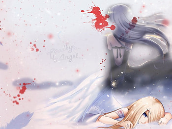 Goodbye My Angel, girl HD wallpaper