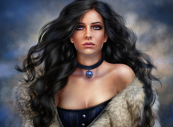 The Witcher 3 Wild Hunt Artwork , fantasy-girls, the-witcher-3, games, artwork, artist, digital-art, deviantart HD wallpaper