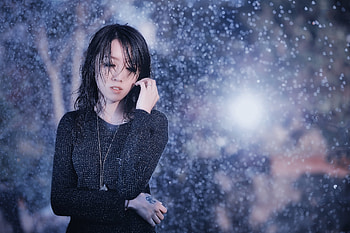 asian, woman HD wallpaper