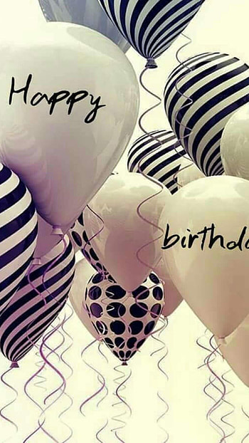 Happy Birtay, Balloons, Aesthetic HD phone wallpaper