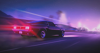 Ford Mustang in The Crew 2, Video game excitement, Virtual racing, Gaming adventure HD wallpaper