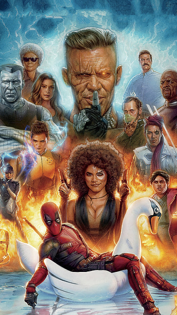 Deadpool 2 mocking poster, Sony Xperia X HD phone wallpaper