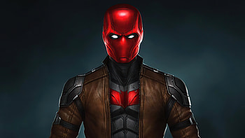 Red Hood Suit, red-hood, superheroes, artist, artwork, digital-art HD wallpaper