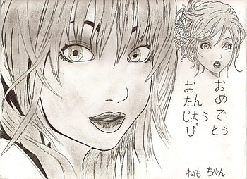 anime face cute, face, cute, girl HD wallpaper