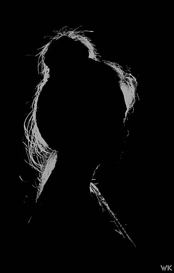 Dark, Dark Girl HD phone wallpaper