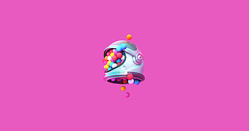 Space Helmet Buubles, pink, artist, bubbles HD wallpaper