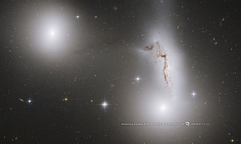 Interacting Galaxies, star, nebula, galaxy, space, fascination HD wallpaper