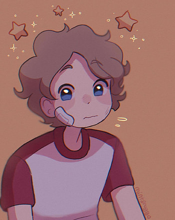 Tommy, aesthetic, art, mcyt, warm, tommyinnit, fanart, cute, dsmp, anime HD phone wallpaper