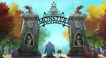 Mike Wazowski, Monsters University, Movie, James P Sullivan HD wallpaper