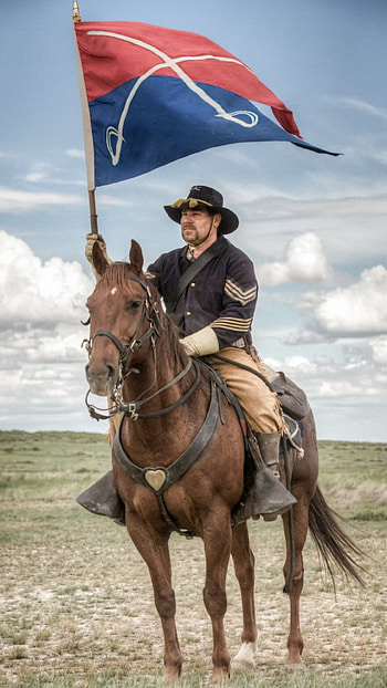Soldier, horse, usa, american soldier, flag HD phone wallpaper
