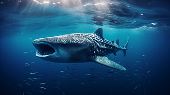 Majestic Whale Shark, Animal, whale shark HD wallpaper