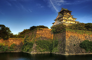 Osaka Castle, Travels, , Stunning backdrop HD wallpaper