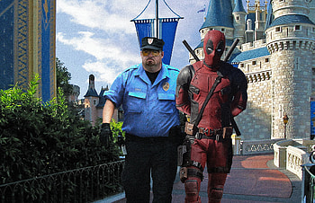 Deadpool 2 Arrested By Police, deadpool-2, deadpool, movies, 2018-movies HD wallpaper
