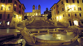 Spanish Steps, Top backgrounds, Piazza di Spagna, Rome HD wallpaper