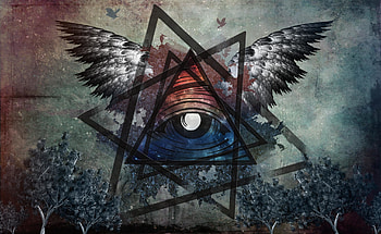 Illuminati dark | Black . HD wallpaper