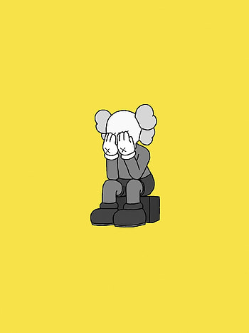 Original KAWS artwork, Personalized creation, Custom design, High-resolution masterpiece HD phone wallpaper