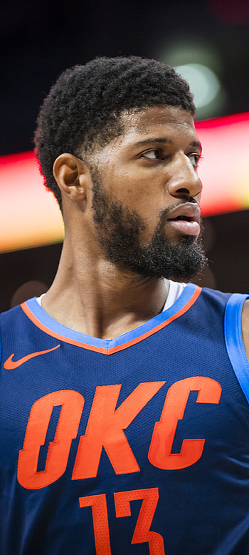 Paul George, Sports fanaticism, Basketball admiration, Athletic talent HD phone wallpaper