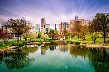 Charlotte Suburb, Best Place to Live, North Carolina, Travel HD wallpaper