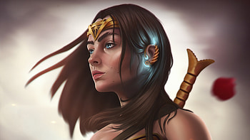 Wonder Woman Goddess Of Amazons, wonder-woman, superheroes, artist, artwork, digital-art, artstation HD wallpaper