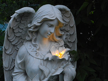 A Light For An Angel, Abstract, Summer, graphy, Religious, Angel HD wallpaper