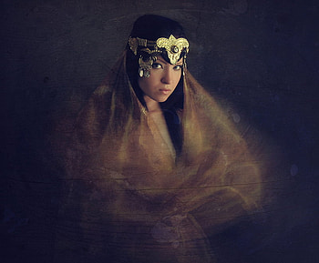 Princess, young, eyes, potrait, woman HD wallpaper