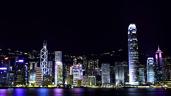 Hong Kong , Stunning cityscapes, High-resolution , Captivating views HD wallpaper