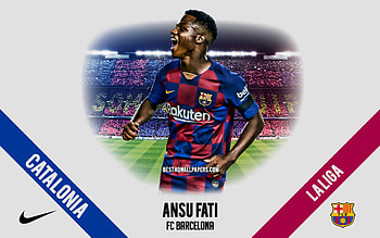 Ansu Fati, barcelona, barca, football HD wallpaper
