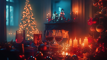 New Year's Eve Magic: A Cozy for the Holiday Spirit, New Year's Eve mood, Christmas HD wallpaper