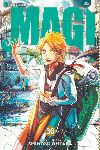Magi Volume 30, Labyrinth of magic, Ohtaka Shinobu HD phone wallpaper