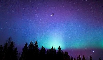Celestial Event , sky, stars, nature, moon HD wallpaper