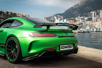 Renntech, Mercedes-AMG GT-R, rear HD wallpaper