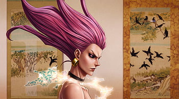 Jujutsu Kaisen 3rd Season - Takaka Uro Painting/ Portrait Style, Jujutsu Kaisen 3rd Season, Anime Girl, Sorcerer HD wallpaper