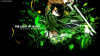 Attack On Titan, Anime, Levi Ackerman HD wallpaper