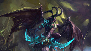 Illidan Stormrage, World of Warcraft, resolution, Epic HD wallpaper