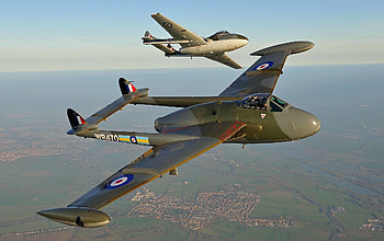 de Havilland DH112 Venom FB.50 ‘WR470, plane, flight, military, aircraft, jet HD wallpaper