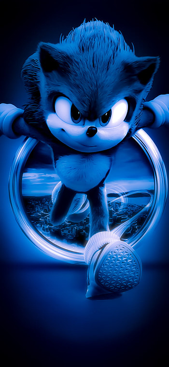 Sonic the hedgehog, aqua, whiskers HD phone wallpaper