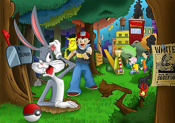 Toontown 2, Crossover, Cartoons, Characters, Omnitrans HD wallpaper