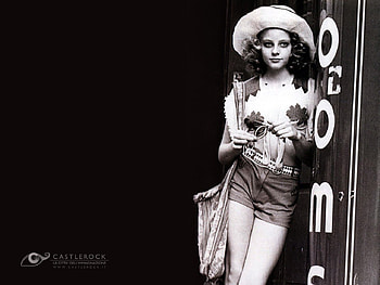 Jodie Foster, street, babe, girl, saved HD wallpaper