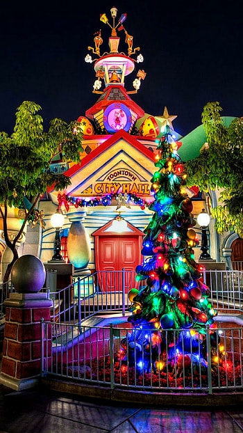 Christmas Lights, Holiday , Magical glow, Illuminated nights HD phone wallpaper